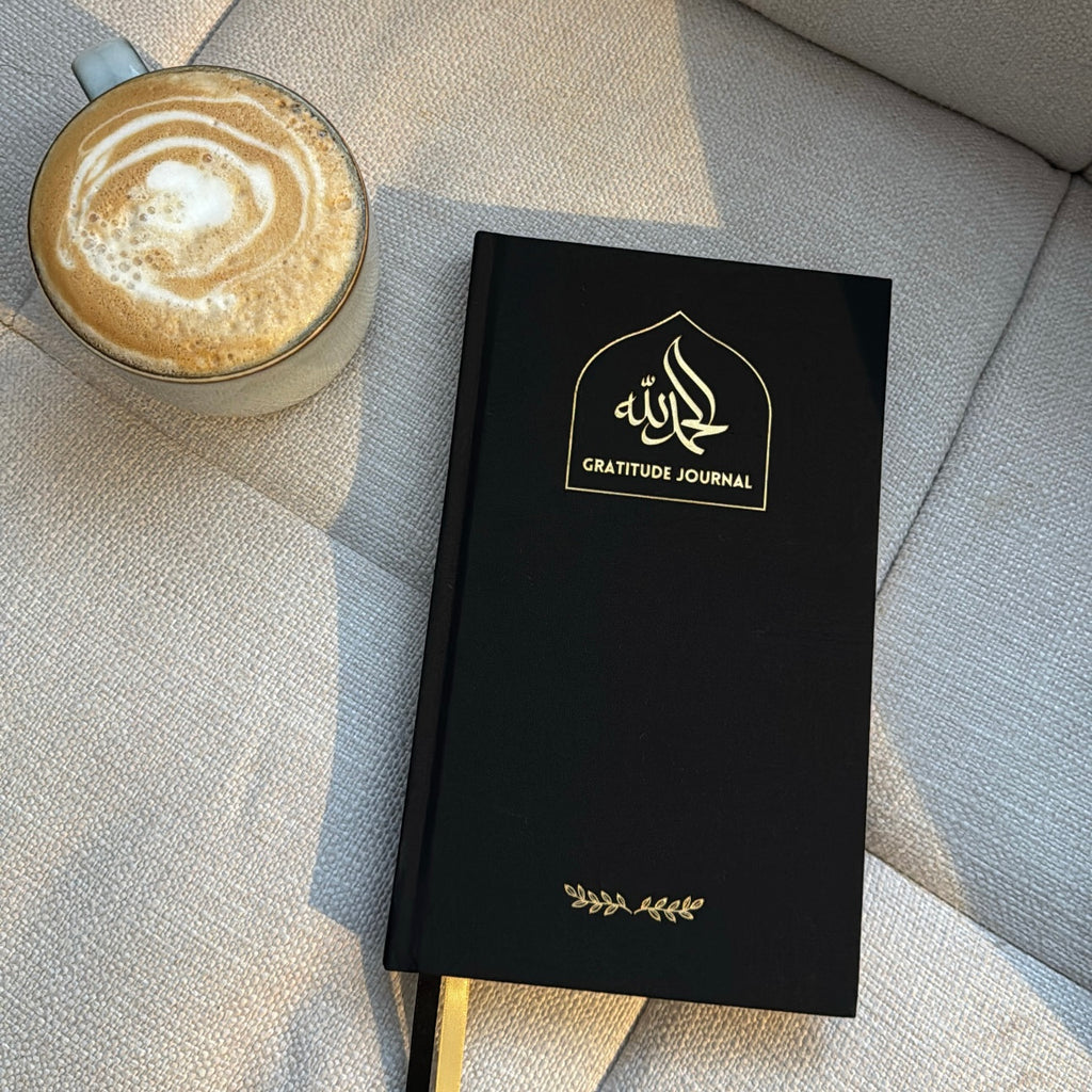 Midnight Linen Gratitude Journal