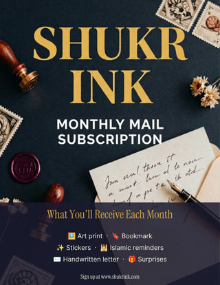 Snail Mail Club — Monthly Membership