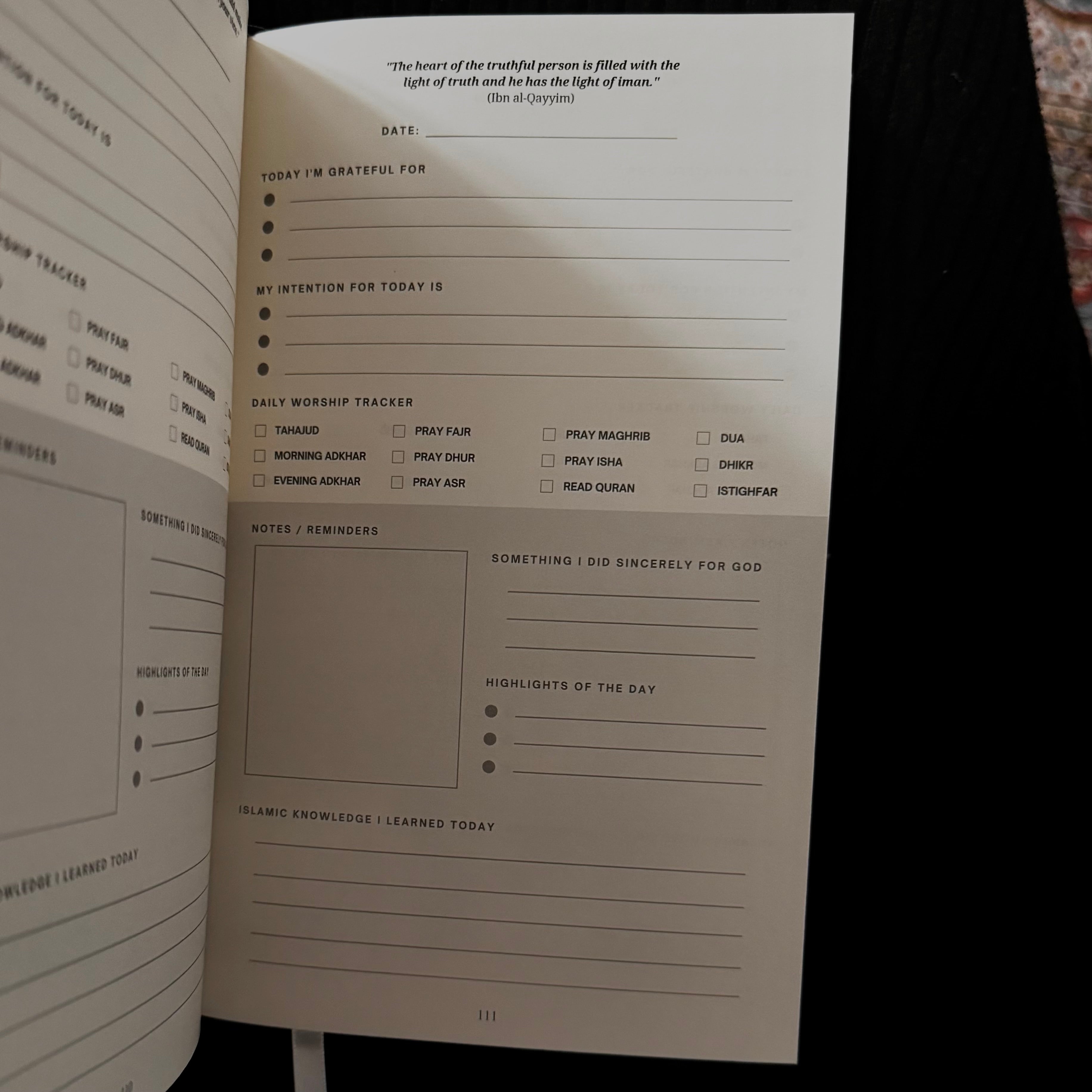 Dove Linen Gratitude Journal