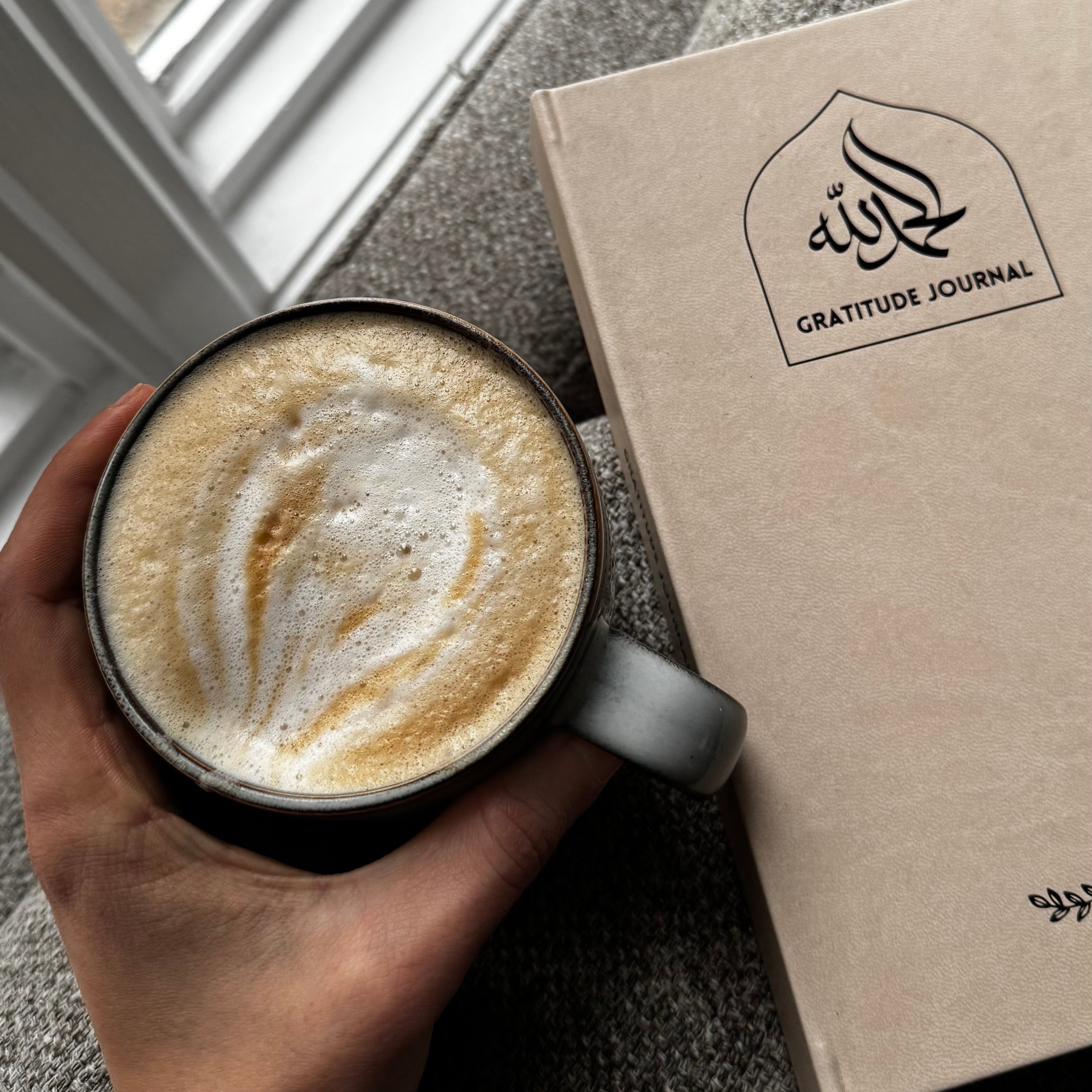 Latte Leather Gratitude Journal