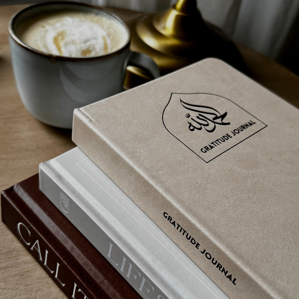 Latte Leather Gratitude Journal