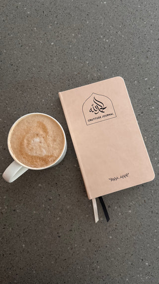 Latte Leather Gratitude Journal