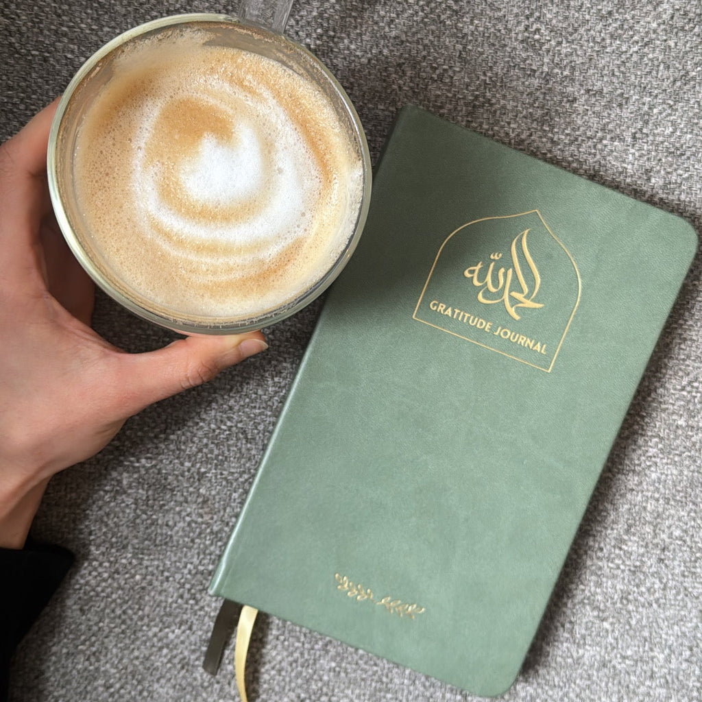 Olive Leather Gratitude Journal