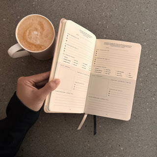 Latte Leather Gratitude Journal