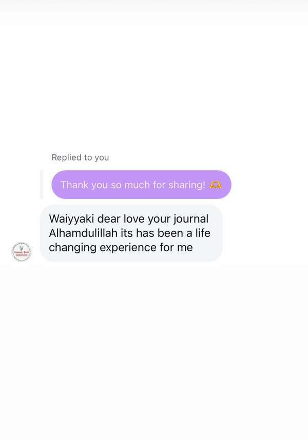 Alhamdulilah it has been a life changing experience for me